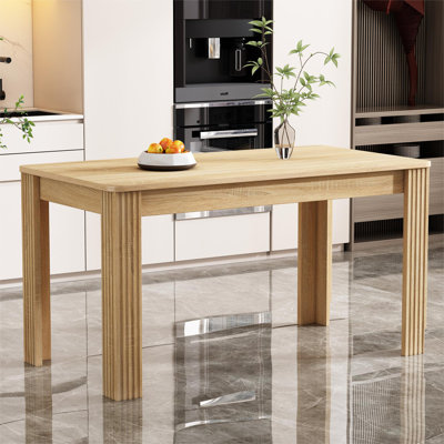 Dining Table Rectangular With 4 Legs