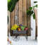 Jardinière rustique pour petits espaces