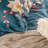 Polyester Satin Floral Duvet Cover-882077380