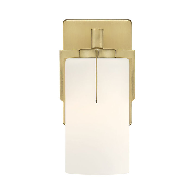 Froselle 9.5" High 1-Light Wall Sconce, Brass