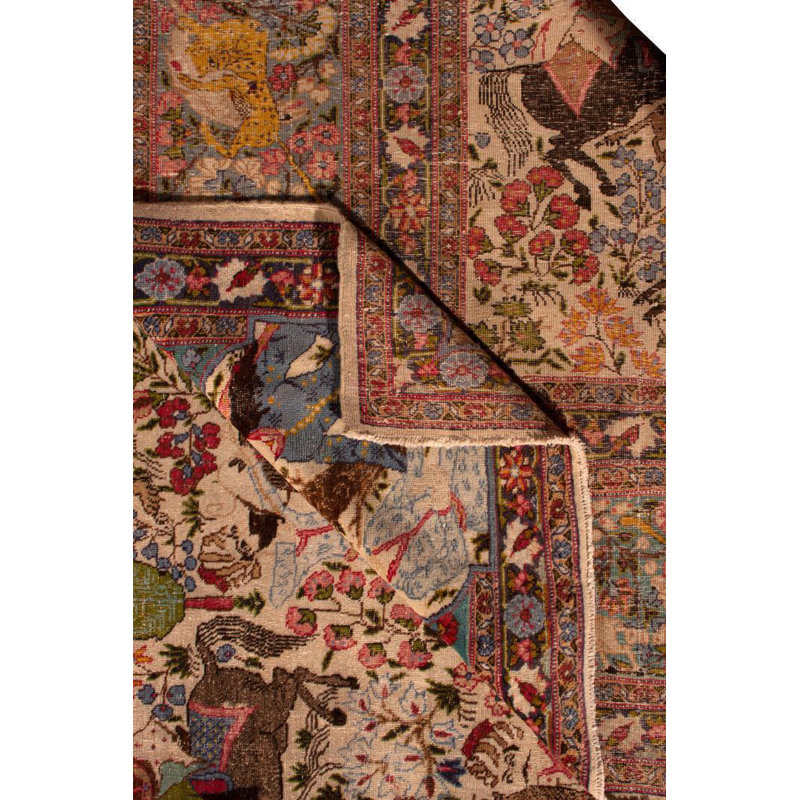 One-of-a-Kind 9'5" X 12'3" Hand Knotted Area Rug