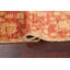 Tapis de couloir oriental floral Oushak 2 x 5