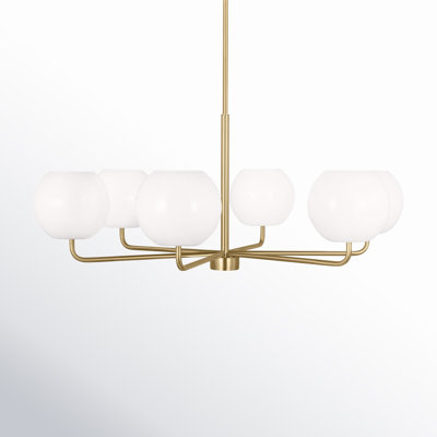 Jorund 6 - Light Dimmable Shaded / Spider Chandelier
