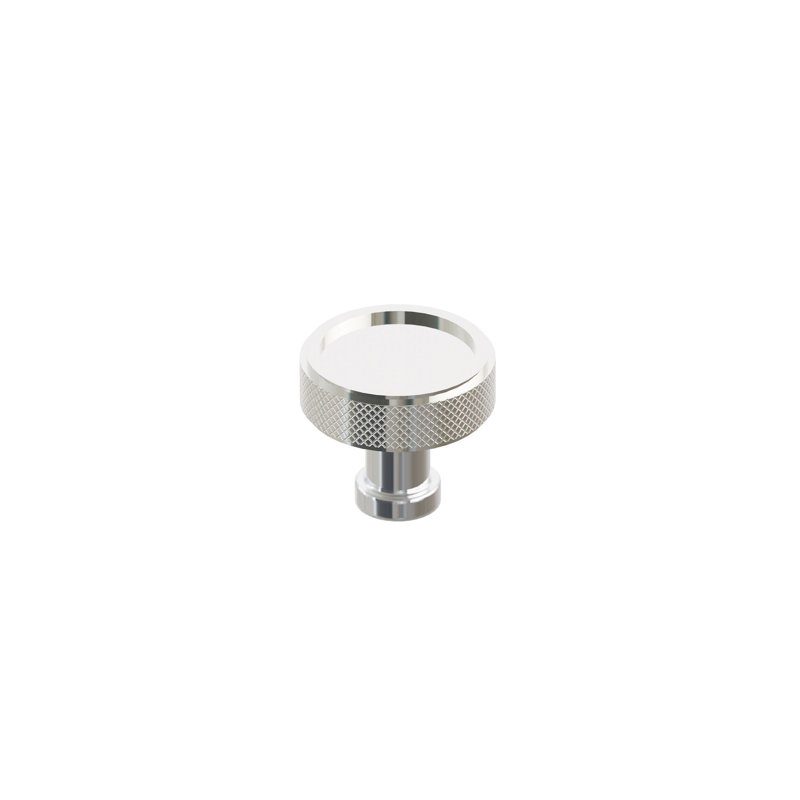 Pommeau de garde-robe Emtek, Chrome poli / nickel poli, 1 3/4"