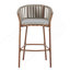 Ensemble de 2 tabourets de bar Lodi