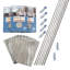 Ensemble de carrelage pour douche et baignoire 25,6 po x 14,8 po Palisade-76870444