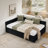 Velvet Upholstered Tufted 3-in-1 Sofa Bed & Daybed - 2 Storage Drawers, Ergonomic Backrest/Armrests, 300lbs Capacity for Living Room/Bedroom/Office-109671185