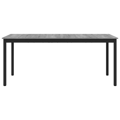 Metal Base Dining Table
