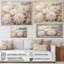 Fleur de chrysanthème beige - imprimé-711293563-711293560