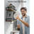 Comsouth 2 Piece Solid Wood Floating Shelf with Towel Bar-99063555