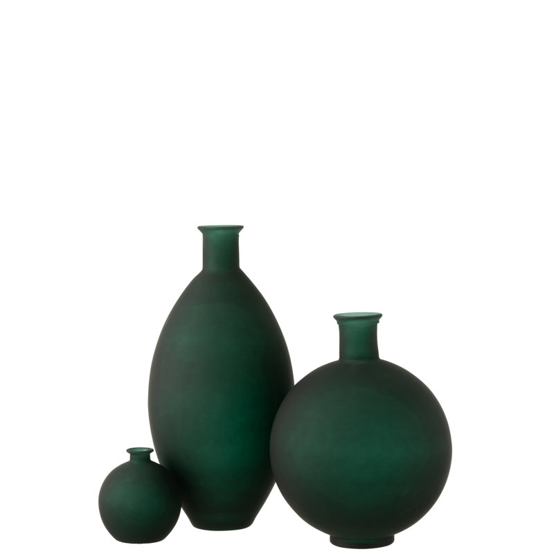 Hutson Glass Table Vase 1, Green
