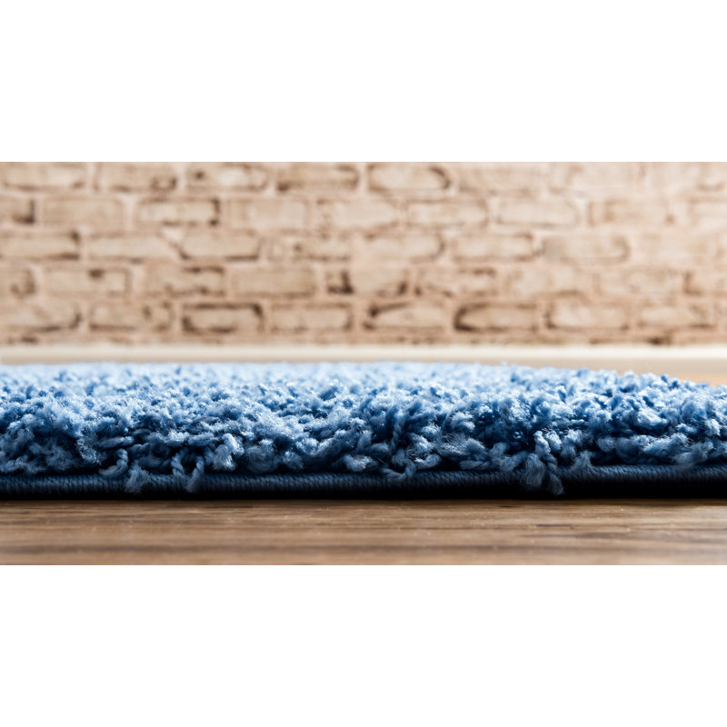 Tapis bleu Torunn, Rectangle 6 pi 1 po x 9 pi