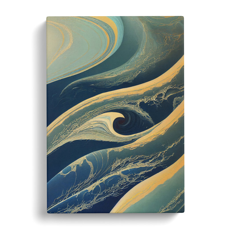 Ocean Abstract Vol.3 - Wrapped Canvas, 76cm H x 50cm W x 3cm D