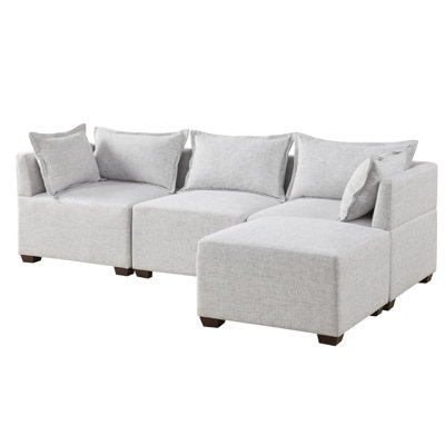 Molly Upholstered L-Shaped Sectional