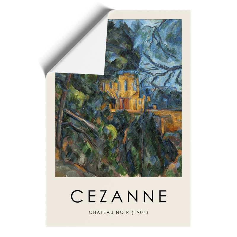 Chateau Noir Print by Paul Cezanne - Frameless Print, 59cm H x 42cm W x 0.1cm D