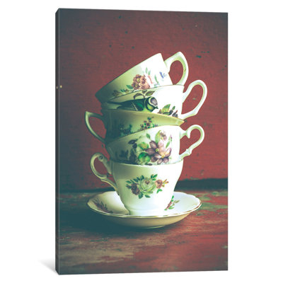 " Vintage Tea Cups " by Olivia Joy StClaire