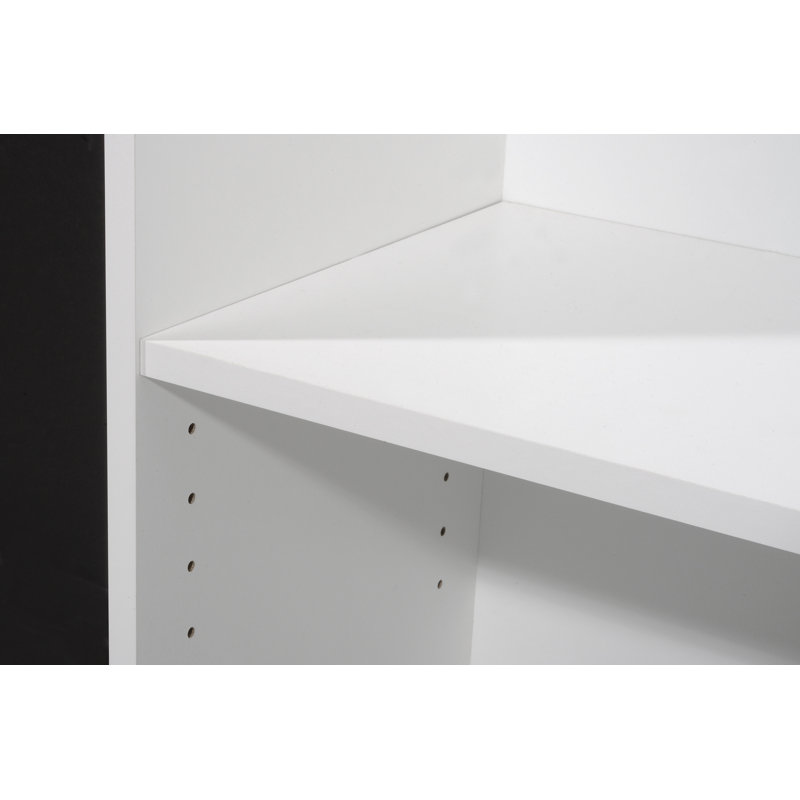 Primera 1 Door Wood Wardrobe, White/Blackberry