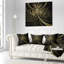 Coussin lombaire abstrait