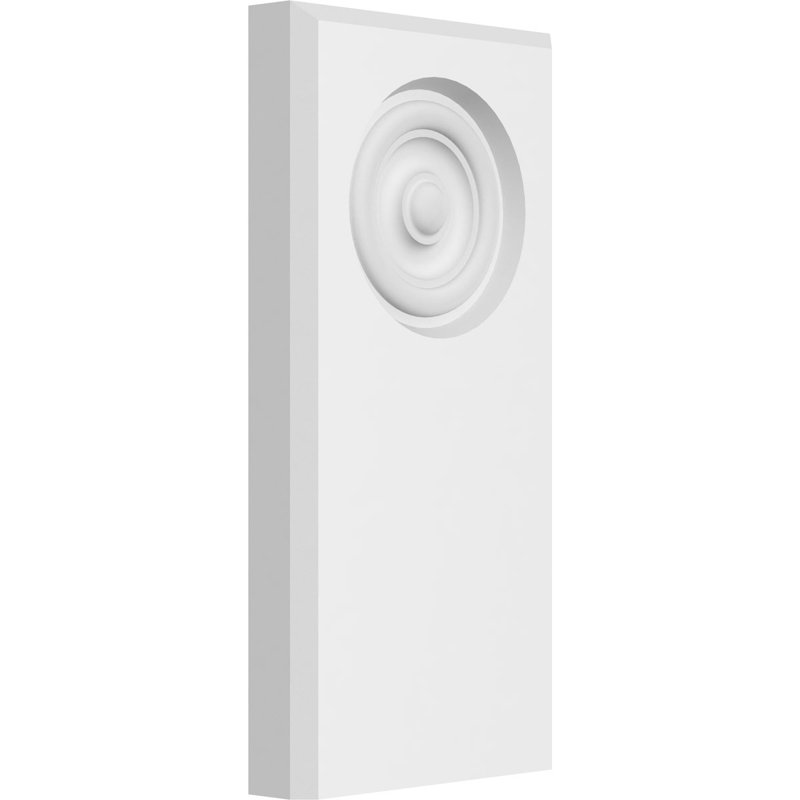 Bloc de socle standard à bord biseauté Foster l 5 po x H 10 po x P 1 po, H 10 po x l 5 po x p 1 po