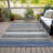 Machine Washable Indoor/Outdoor Cinead ACN1703 Denim Rug-109536409