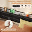 Lit de jour simple tapissier avec couchette et station de charge-179913193