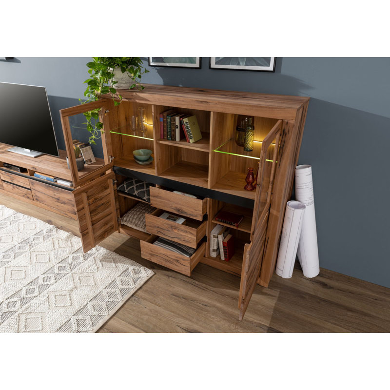 Montreux 160cm Sideboard, Tobacco Brown