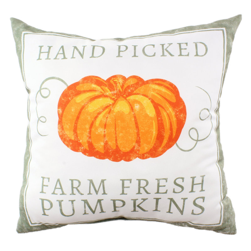 Housse et insert de coussin carré saisonnier