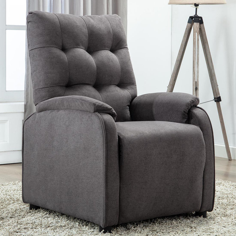 Rigsby 73cm Wide Standard Recliner, Charcoal