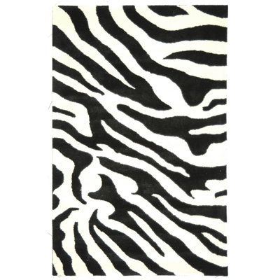 Christoper Hand Tufted Wool Animal Print Rug
