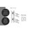 Handle With Lever And Deadbolt Reversible Entry Set-86192439