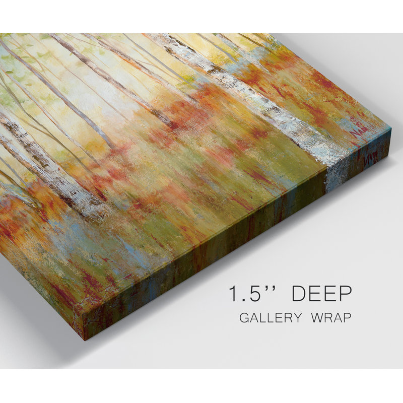 Arati " Birch Woods " by J Paul, 36" H x 24"  W x 1" D