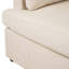 Fauteuil d'appoint surdimensionné Mirod - coussins d'accoudoirs confortables, style neutre polyvalent, design élégant, structure durable-970610328