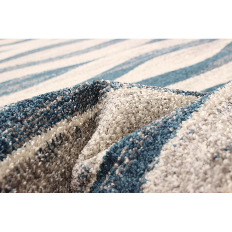 Juriaan Abstract Indoor Rug, Rectangle 6'7" x 9'6"