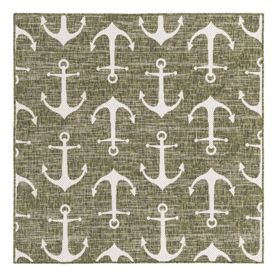 Machine Woven Polypropylene Plastic Rug