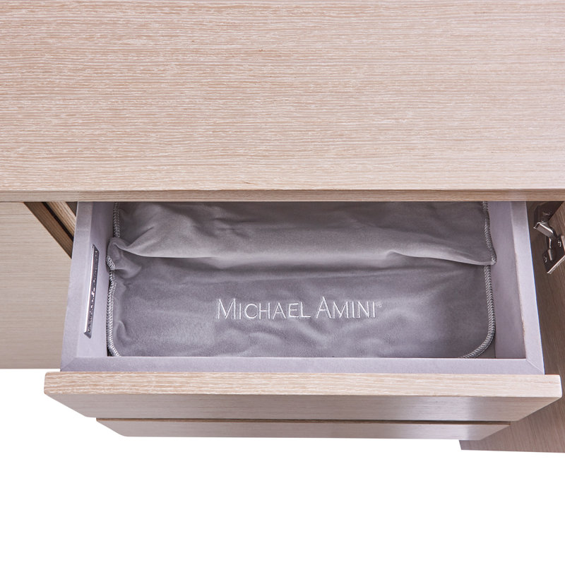 Laguna Ridge Contemporary Beige 72'' Washed Oak Sideboard
