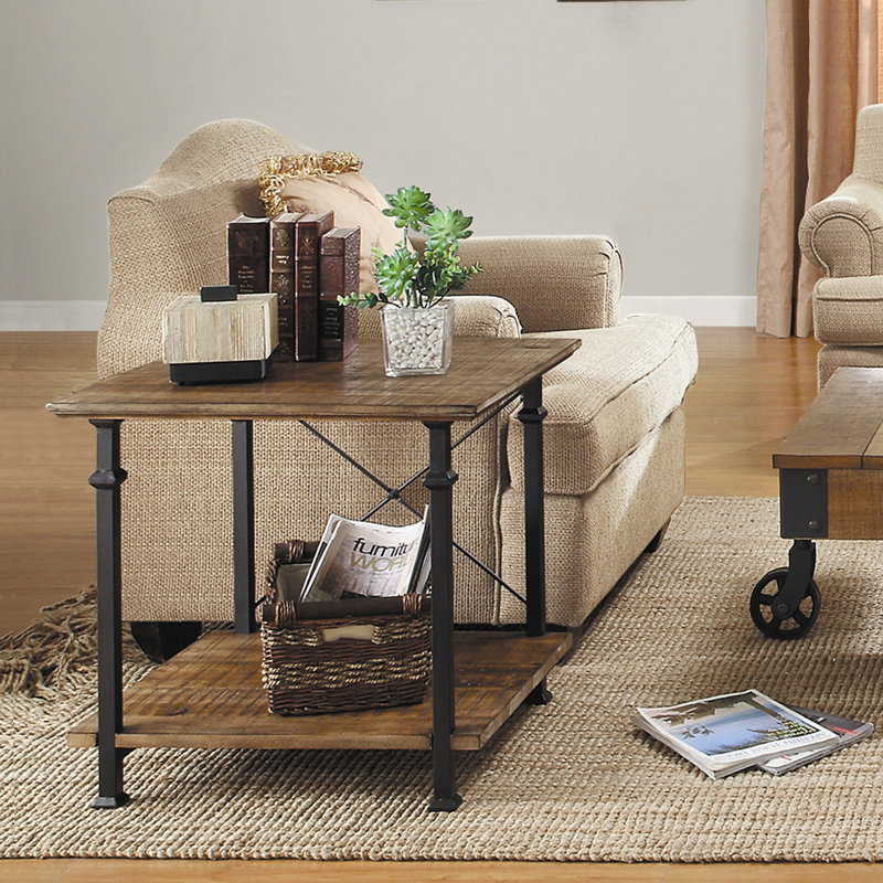 Oliver Solid Wood End Table