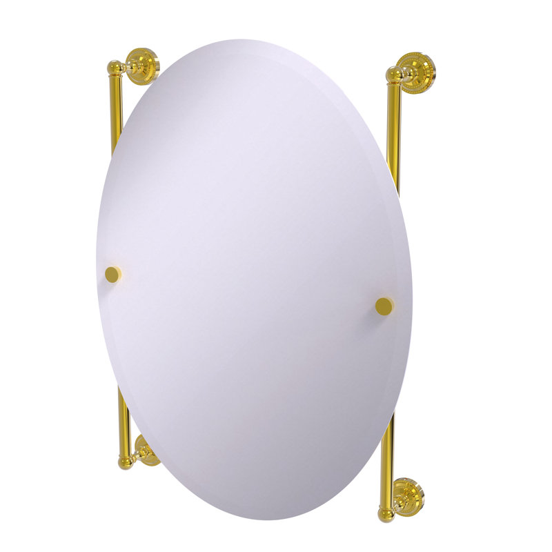 Marchmont Wall Mirror, Polished Brass