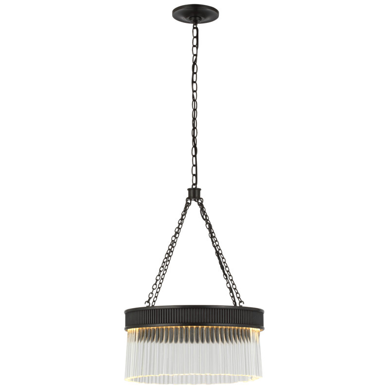 Marie Flanigan Menil Medium Chandelier, Bronze