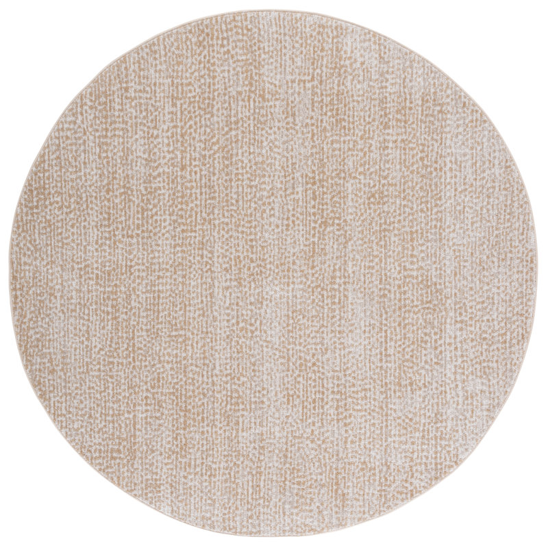 Hazel 516 Performance Abstract Rug, Round 6'