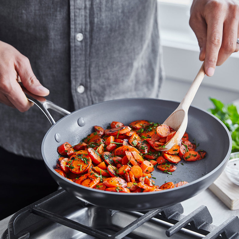 GreenPan Valencia Pro Healthy Ceramic Nonstick Hard-Anodized Aluminum Frying Pan, 12" W