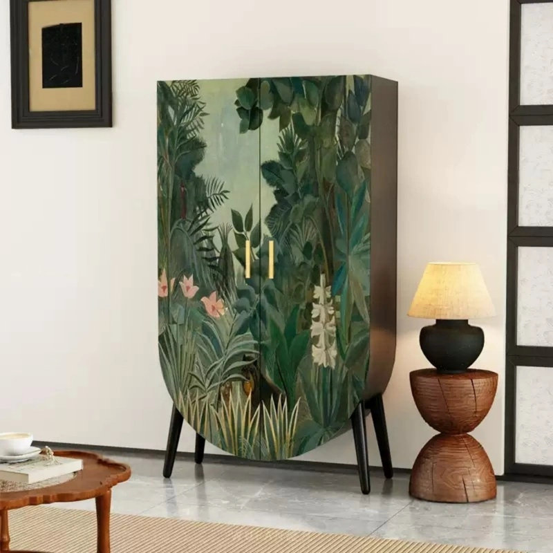 Modern Minimalist Double- Door Wardrobe