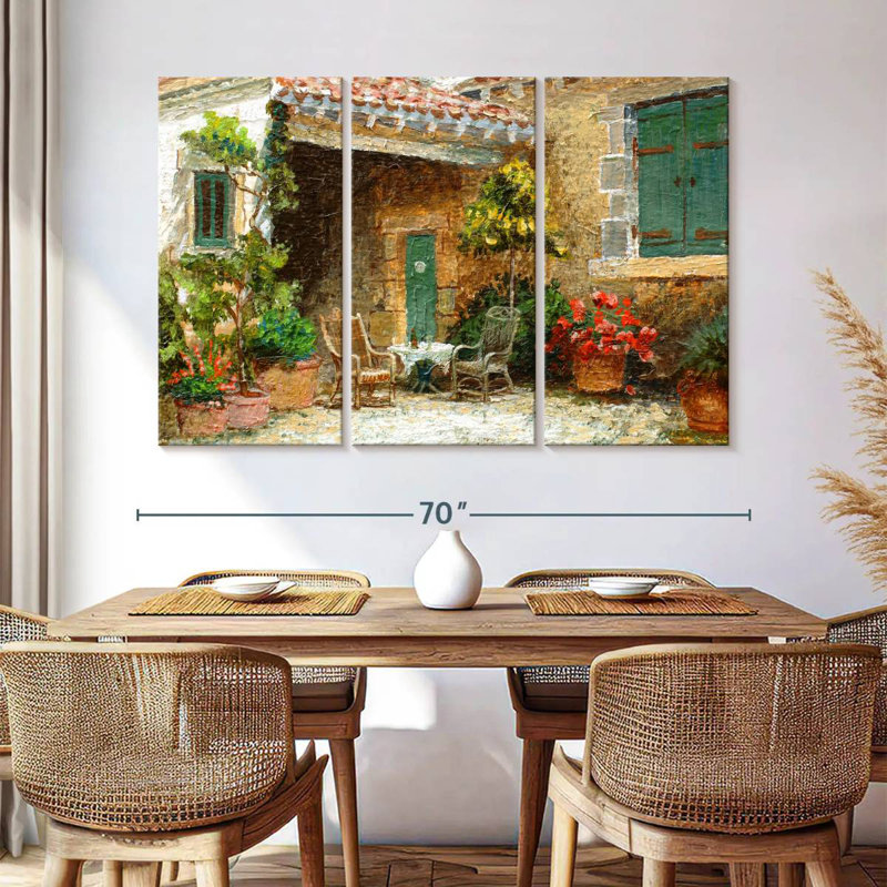 Lilie Provence Barn, 42" H x 65" W