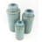 Porcelain China Canister - Set of 3