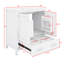 Meuble-lavabo 30 po avec lavabo simple, tiroir-839844228