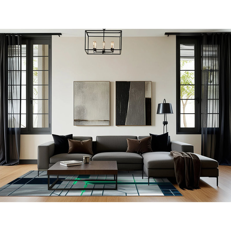 Galactic Harmony Rug, Square 8'