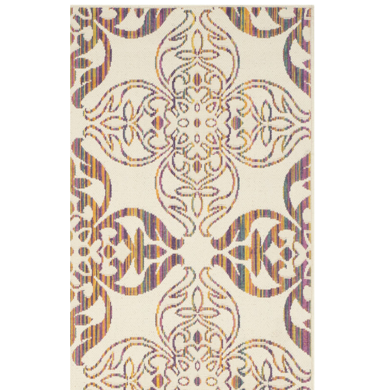 Havana Natural Performance Geometric Rug, Rectangle 2'7" x 5'