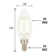 40 Watt Equivalent B11 E12/Candelabra Dimmable 2700K LED Bulb