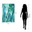 «Water Women II», reproduction sur verre