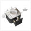 Meuble-lavabo à rebords courbés 24 po avec lavabo en céramique