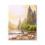«Fly Fishing At Lake On Canvas» par Amy Hall, peinture-93925254-93925255